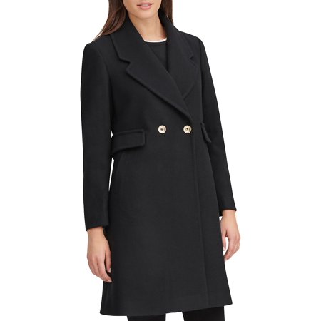 STNF_Wool Coats That Won't Break The Bank_Karl Lagerfeld Double-Breasted Wool-Blend Reefer Coat