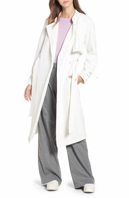Luxe Crepe Trench Coat RACHEL RACHEL ROY