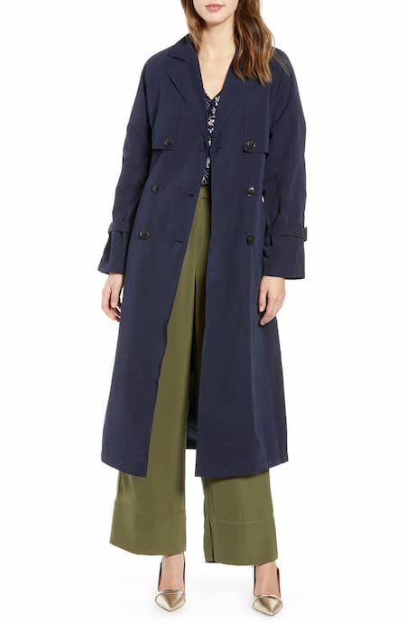 Valentine Long Trench Coat VERO MODA